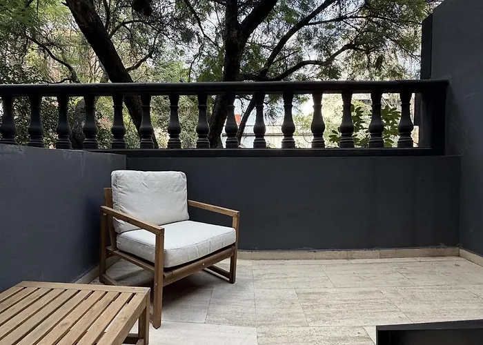 Apartamento New Loft With Private Patio At Roma Norte *