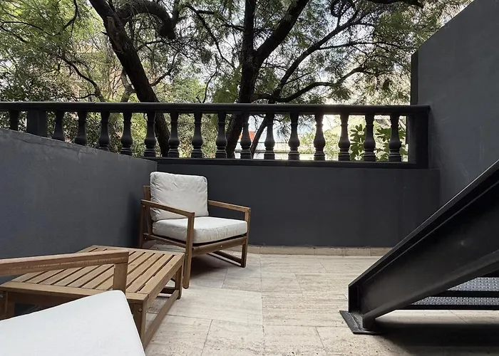 New Loft With Private Patio At Roma Norte * México DF