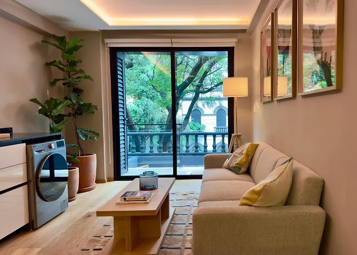 New Loft With Private Patio At Roma Norte * México DF
